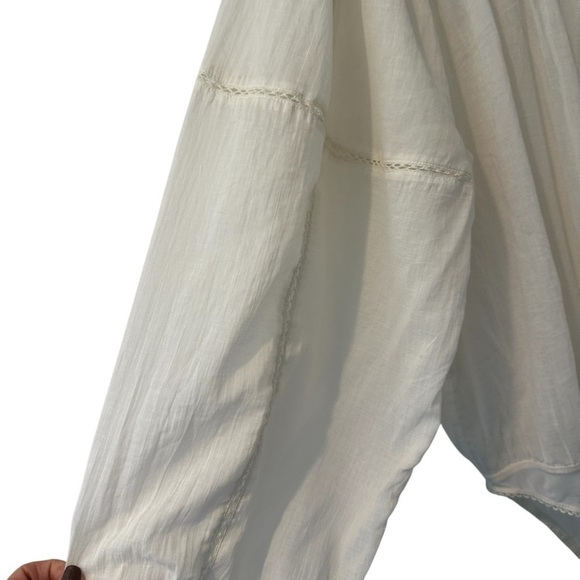 Free people cream bohemian body suit size medium new without tags - Picture 9 of 14